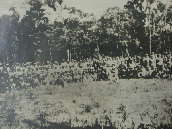 1949年1月28日，南通重镇金沙镇解放庆祝大会现场。.jpg