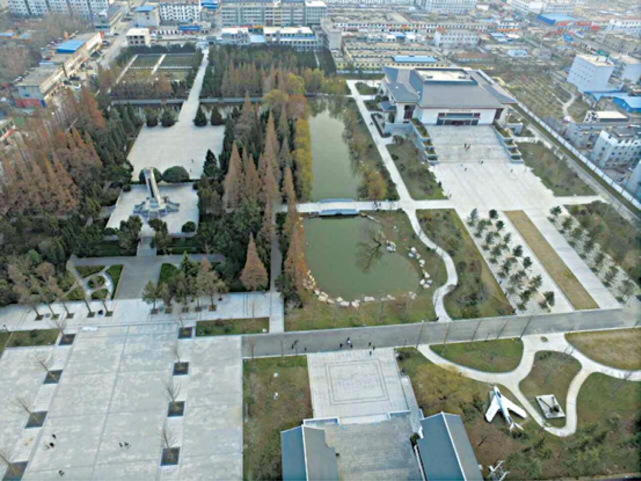 淮海战役碾庄圩战斗纪念馆全景.jpg